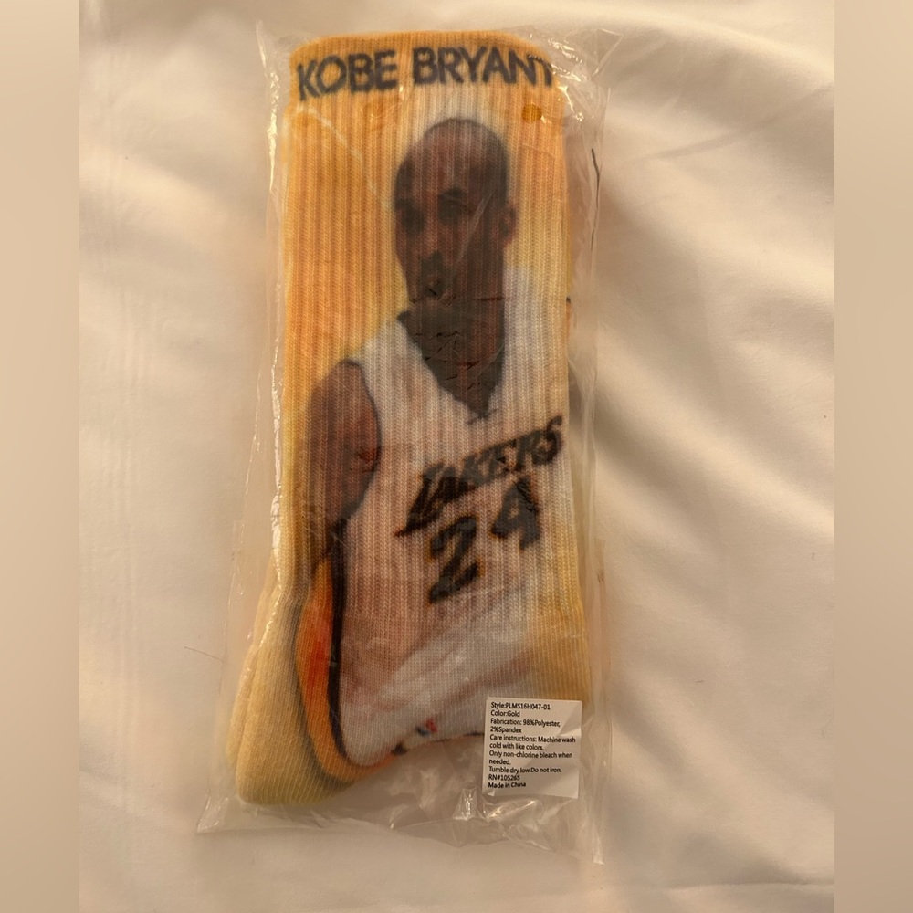 Hardwood Classics brand Kobe Bryant socks